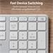 Hyper klávesnica HyperSpace Bluetooth Wireless Keyboard EN - Space Gray HS2310UK