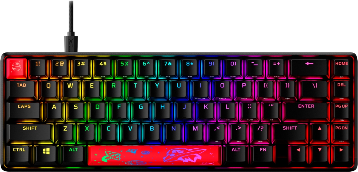 HyperX Alloy Origins 65/Drátová USB/US layout/Černá 4P5D6AA
