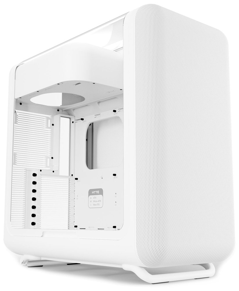 HYTE skříň X50 Snow White / prosklená zaoblená bočnice / bez zdroje / 1x USB-C / 2x USB-A / CS-HYTE-X50G-WW