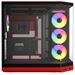 HYTE skříň Y50 ARGB Black Cherry / panoramatické sklo / dvě komory / 4x ARGB fan / bez zdroje / 1x USB CS-HYTE-Y50RGB-RB