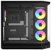 HYTE skříň Y50 ARGB Pitch Black / panoramatické sklo / dvě komory / 4x ARGB fan / bez zdroje / 1x USB- CS-HYTE-Y50RGB-BB