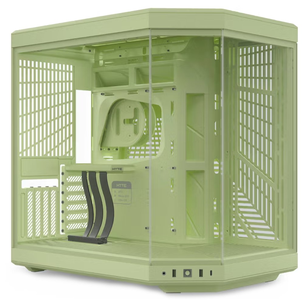 HYTE skříň Y70 Matcha Milk / levé a přední sklo / Riser PCIe 4.0 / bez zdroje / 1x USB-C / 2x USB-A / CS-HYTE-Y70-MM