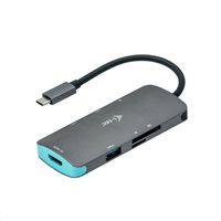 i-tec dokovací stanice USB-C Metal/ Nano Dock/ 4K UHD 3840×2160/ 3x USB 3.0/ HDMI + Power Delivery 60 W C31NANODOCKPD