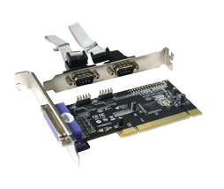 i-Tec PCI 2xSerial + 1xParallel Card I-TEC RS232/LPT.PCI CARD
