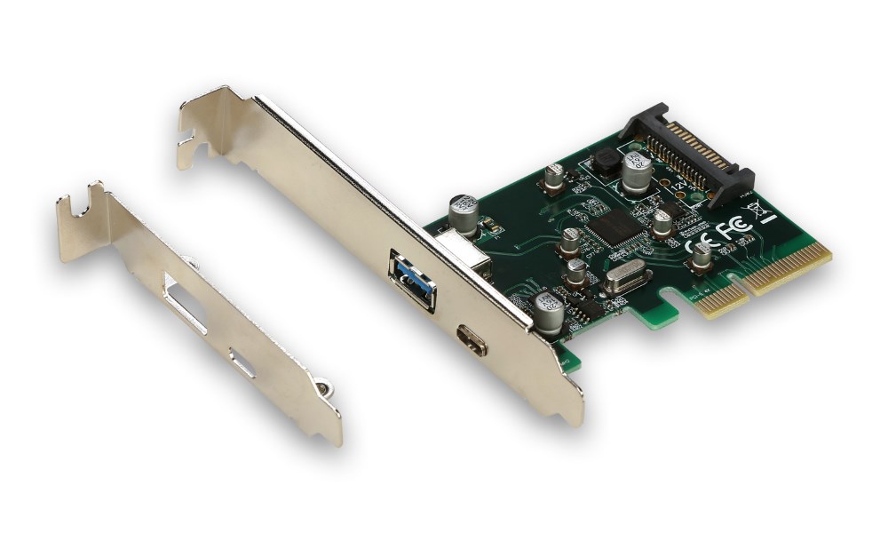 i-tec PCI-e USB 3.1 10Gbps Card 1x Type C 1x Type A port PCE2U31AC