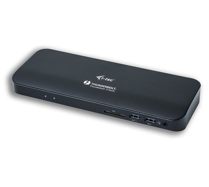 i-tec Thunderbolt 3 Dual 4K Docking Station + USB-C to DP Cable (1,5 m) with Power Delivery 85W + Two TB3 C TB3HDMIPLUSX