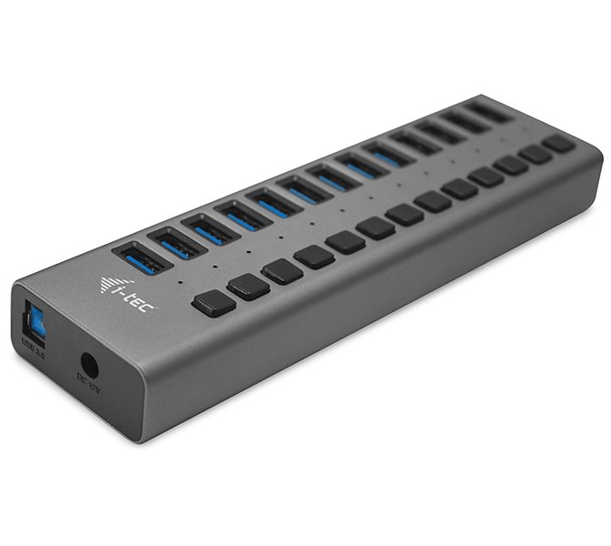i-tec USB 3.0 nabíjecí HUB 13 Port + napájecí adaptér 60 W U3CHARGEHUB13