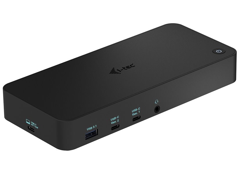 i-tec USB 3.0 / USB-C / Thunderbolt, 3x 4K Docking Station, Power Delivery 70W CATRIPLEDOCKPDPRO