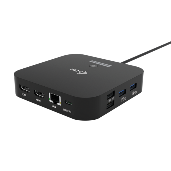 i-tec USB-C Dual HDMI Docking Station, Power Delivery 100W C31DUALHDMIDOCKPD