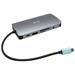 i-tec USB-C Metal Nano Dock HDMI/VGA with LAN + Power Delivery 100W + Charger 100W (bundle) C31NANOVGA100