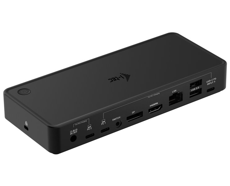 I-tec USB-C/Thunderbolt KVM Docking station Dual Display, Power Delivery 65/100W C31DUALKVMDOCKPD