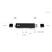 i-tec USB-C/USB-A Dongle SD, TF and 2x USB (1x USB-A, 1x USB-C) CADONGLEUSBSD