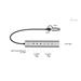 i-tec USB-C/USB-A Metal HUB 6 port (3x USB-C, 3x USB-A), LAN, Power Delivery 85W CAHUBMETAL6LANPD
