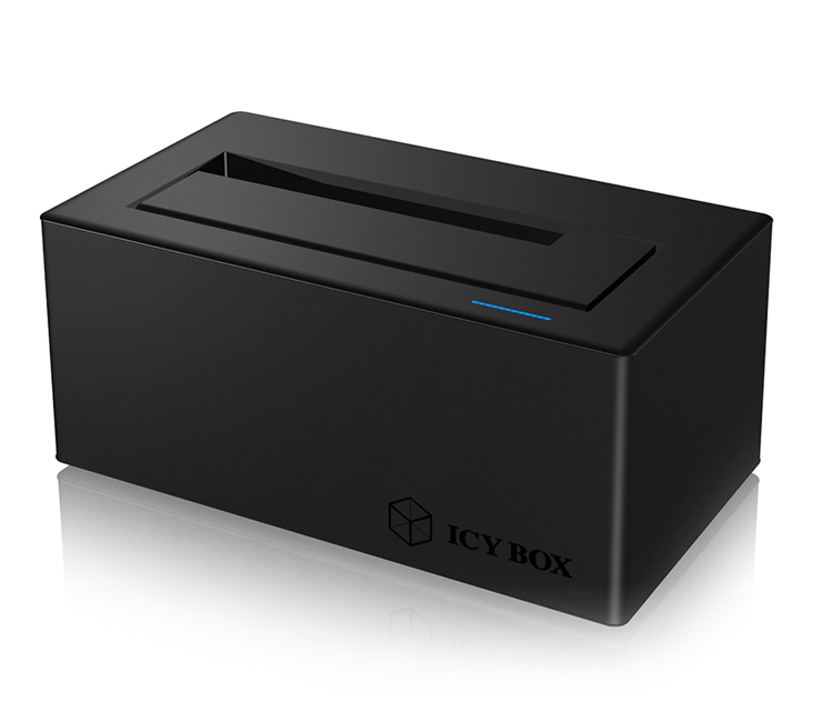 Icy Box 1Bay Docking Station for 2.5'' and 3.5'' SATA HDD/SSD, USB 3.1 Gen 2 IB-117-U31