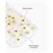 iDeal Fashion Clear Case MagSafe iPhone 13/14/15 Daisy Bloom IDCLCMS-I2361-543