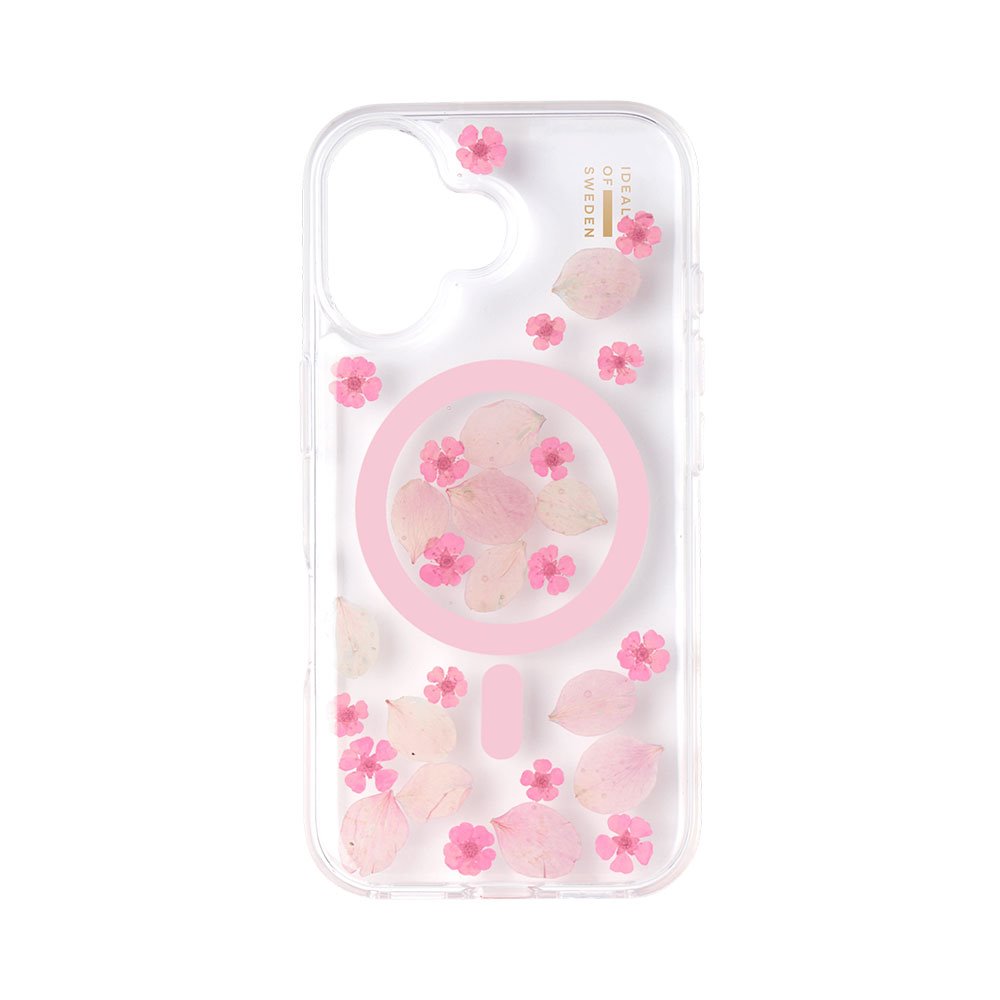 iDeal Fashion Clear Case MagSafe iPhone 16 Cherry Blossom IDCLCMS-I2461-548