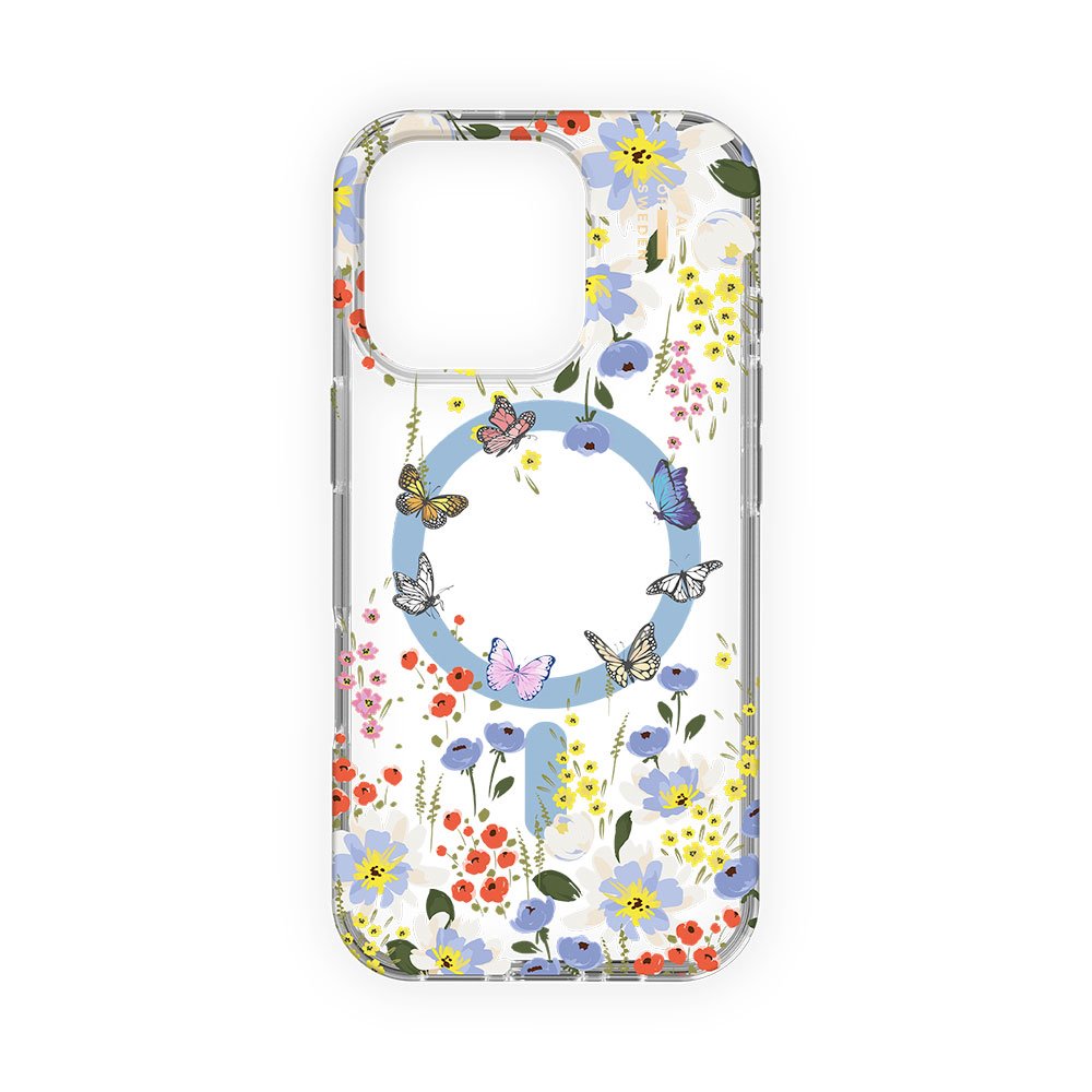iDeal Fashion Clear Case MagSafe iPhone 16 Pro Artistic Garden IDCLCMS-I2461P-532