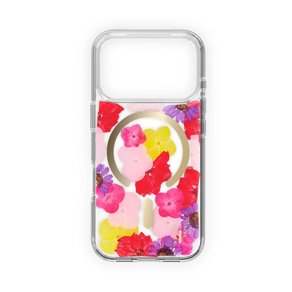 iDeal Fashion Clear Case MagSafe iPhone 17 Pro Tropical Floral IDCLCMS-I2561P-622