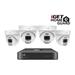 iGET HGNVK84804 - kamerový PoE set, 2K rozlišení, 8CH NVR + 4x kamera se zvukem, IR + LED, CZ app 75020569