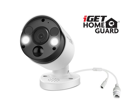 iGET HGNVK936CAM - UltraHD 4K PoE IP kamera, SMART detekce, IP66, zvuk, noční přísvit 40m, ONVIF 2.6