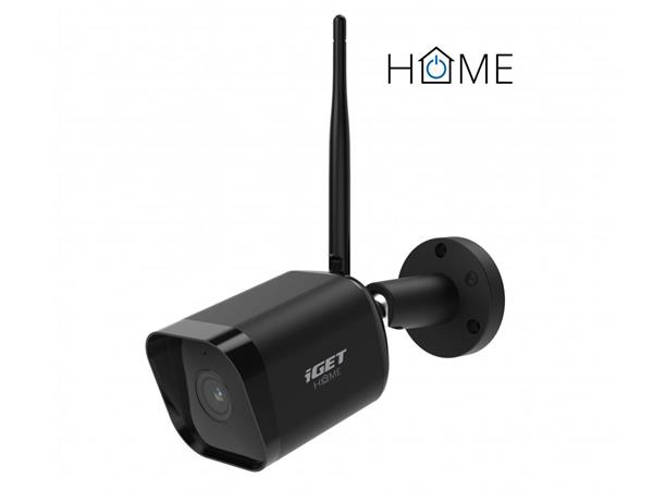 iGET HOME Camera CS6 Black - WiFi IP FullHD 1080p kamera, noční vidění, dvoucestné audio, IP65
