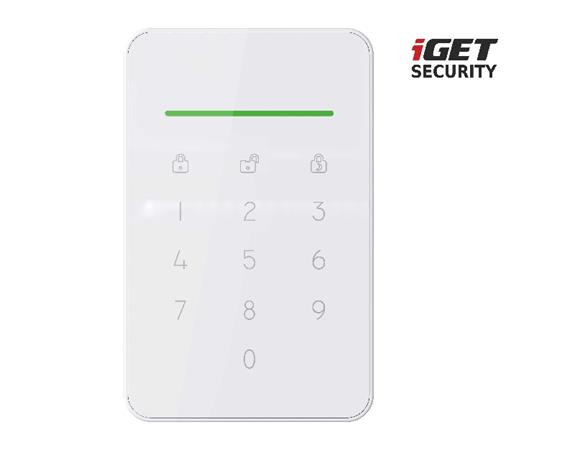 iGET Security EP13 - Bezdrátová klávesnice s RFID čtečkou pro alarm M5 75020613