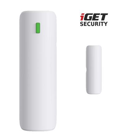 iGET Security EP4 - Bezdrátový magnetický senzor pro dveře/okna pro alarm M5 75020604