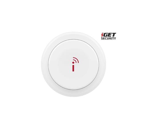iGET Security EP7 - Bezdrátové nastavitelné Smart tlačítko a zvonek pro alarm M5 75020607