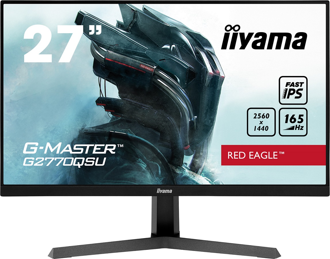 iiyama G-Master/G2770QSU/27"/IPS/QHD/165Hz/0,5ms/Black/3R G2770QSU-B1