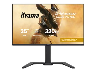 iiyama G-Master/GB2591HSU-B1/24,5"/IPS/FHD/320Hz/0,4ms/Černá/3R