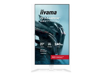 iiyama G-Master/GB2771HSU-W1/27"/IPS/FHD/240Hz/0,4ms/Bílá/3R