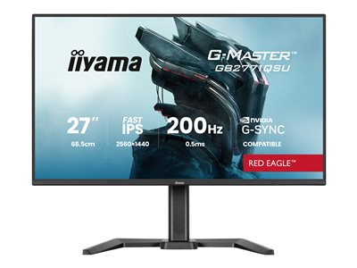 iiyama G-Master/GB2771QSU-B1/27"/IPS/QHD/200Hz/0,5ms/Černá/3R