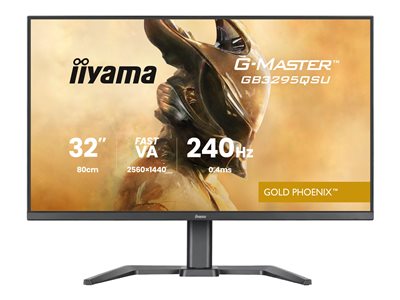 iiyama G-Master/GB3295QSU-B1/31,5"/VA/QHD/240Hz/0,4ms/Černá/3R