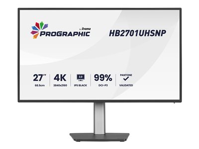 iiyama ProGraphic/HB2701UHSNP-B1/27"/IPS/4K UHD/60Hz/4ms/Černá/3R