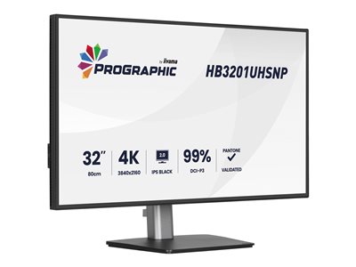 iiyama ProGraphic/HB3201UHSNP-B1/31,5"/IPS/4K UHD/60Hz/4ms/Černá/3R