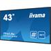 iiyama ProLite LE4341S-B2 - 43" Třída úhlopříčky (42.5" zobrazitelný) displej LCD s LED podsvícením