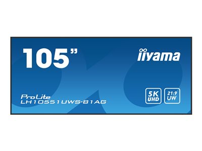 iiyama ProLite LH10551UWS-B1AG - 105" Třída úhlopříčky (104.7" zobrazitelný) displej LCD s LED pods