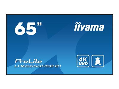 iiyama ProLite LH6565UHSB-B1 - 65" Třída úhlopříčky (64.5" zobrazitelný) displej LCD s LED podsvíce