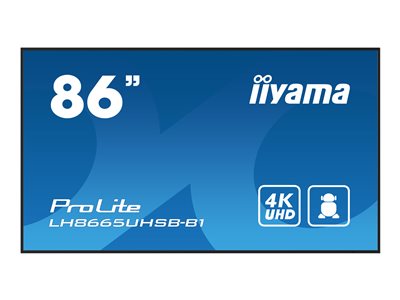 iiyama ProLite LH8665UHSB-B1 - 86" Třída úhlopříčky displej LCD s LED podsvícením - digital signage