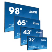 Iiyama ProLite TN8605A-B1AG, IFP, 217.4 cm (85.6''), infrared, 4K, USB, USB-C, RS232, Ethernet, kit (USB, RS232)