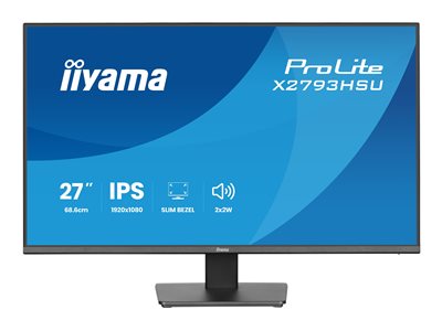 iiyama ProLite/X2793HSU-B1/27"/IPS/FHD/120Hz/1ms/Černá/3R
