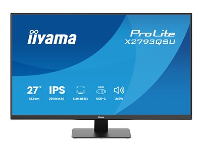 iiyama ProLite/X2793QSU-B1/27"/IPS/QHD/75Hz/1ms/Černá/3R