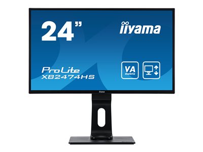 iiyama ProLite/XB2474HS-B2/23,6"/VA/FHD/75Hz/4ms/Black/3R XB2474HS-B2-4411