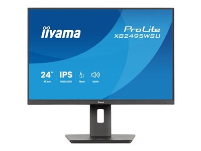 iiyama ProLite/XB2495WSU-B1/24,1"/IPS/1900x1200/100Hz/4ms/Černá/3R