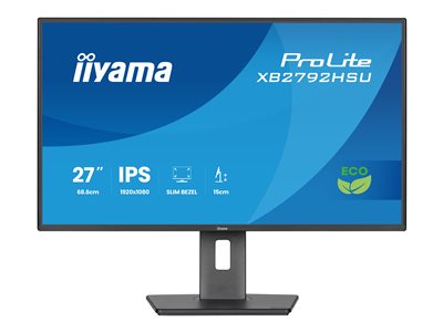 iiyama ProLite/XB2792HSU-B1/27"/IPS/FHD/120Hz/3ms/Černá/3R