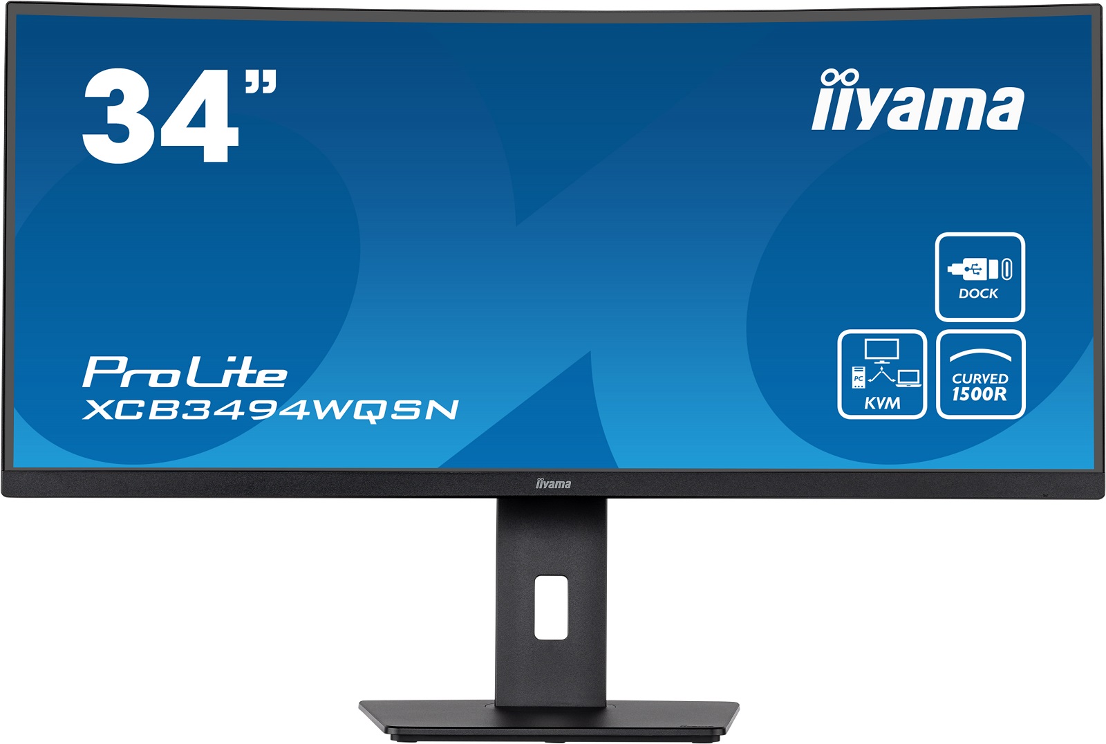 iiyama ProLite/XCB3494WQSN-B5/34"/VA/3440x1440/120Hz/0,4ms/Black/3R