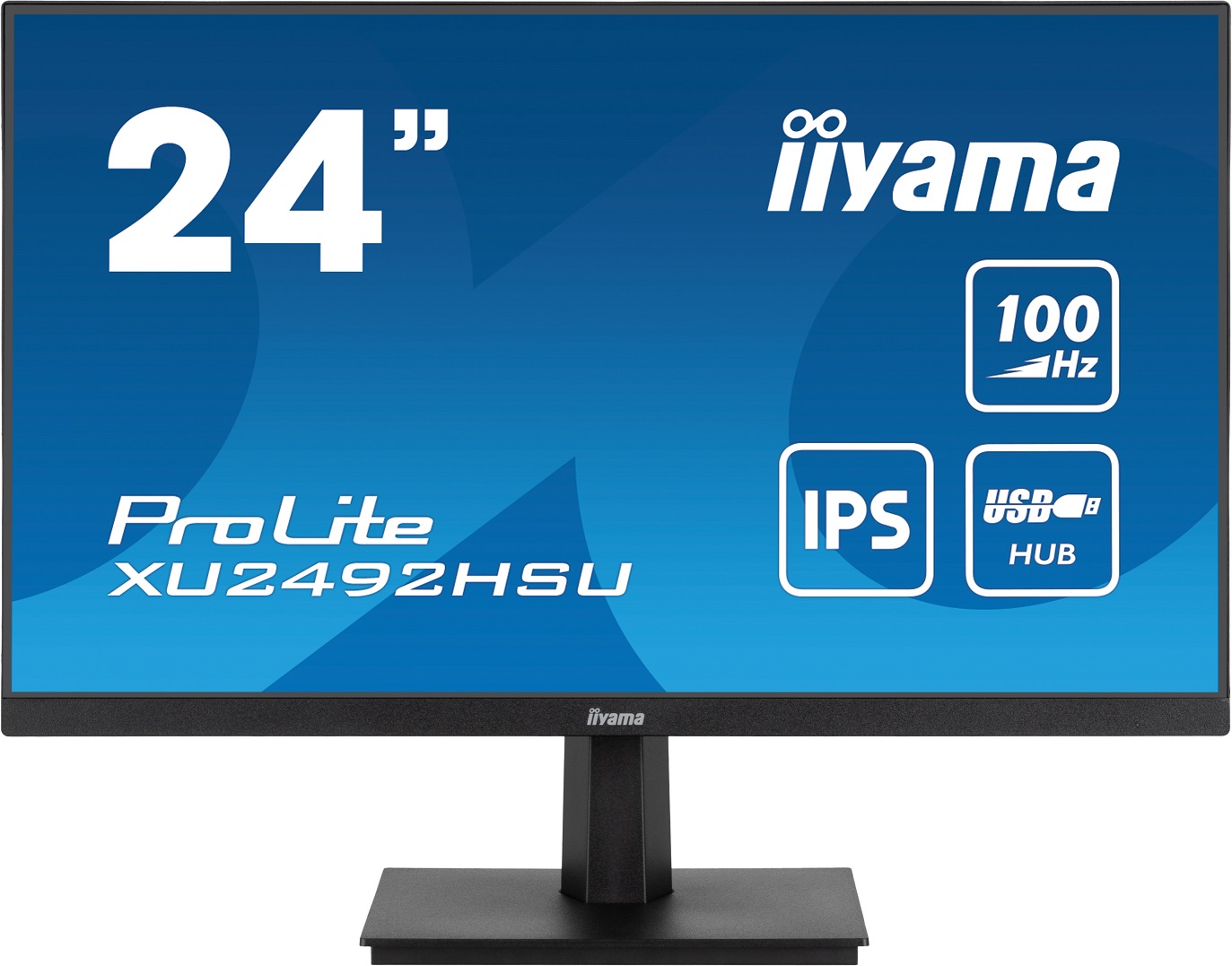 iiyama ProLite/XU2492HSU-B6/23,8"/IPS/FHD/100Hz/0,4ms/Black/3R