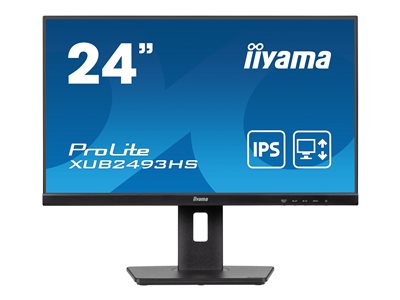 iiyama ProLite XUB2493HS-B6 - LED monitor - 24" (23.8" zobrazitelný) - 1920 x 1080 Full HD (1080p)
