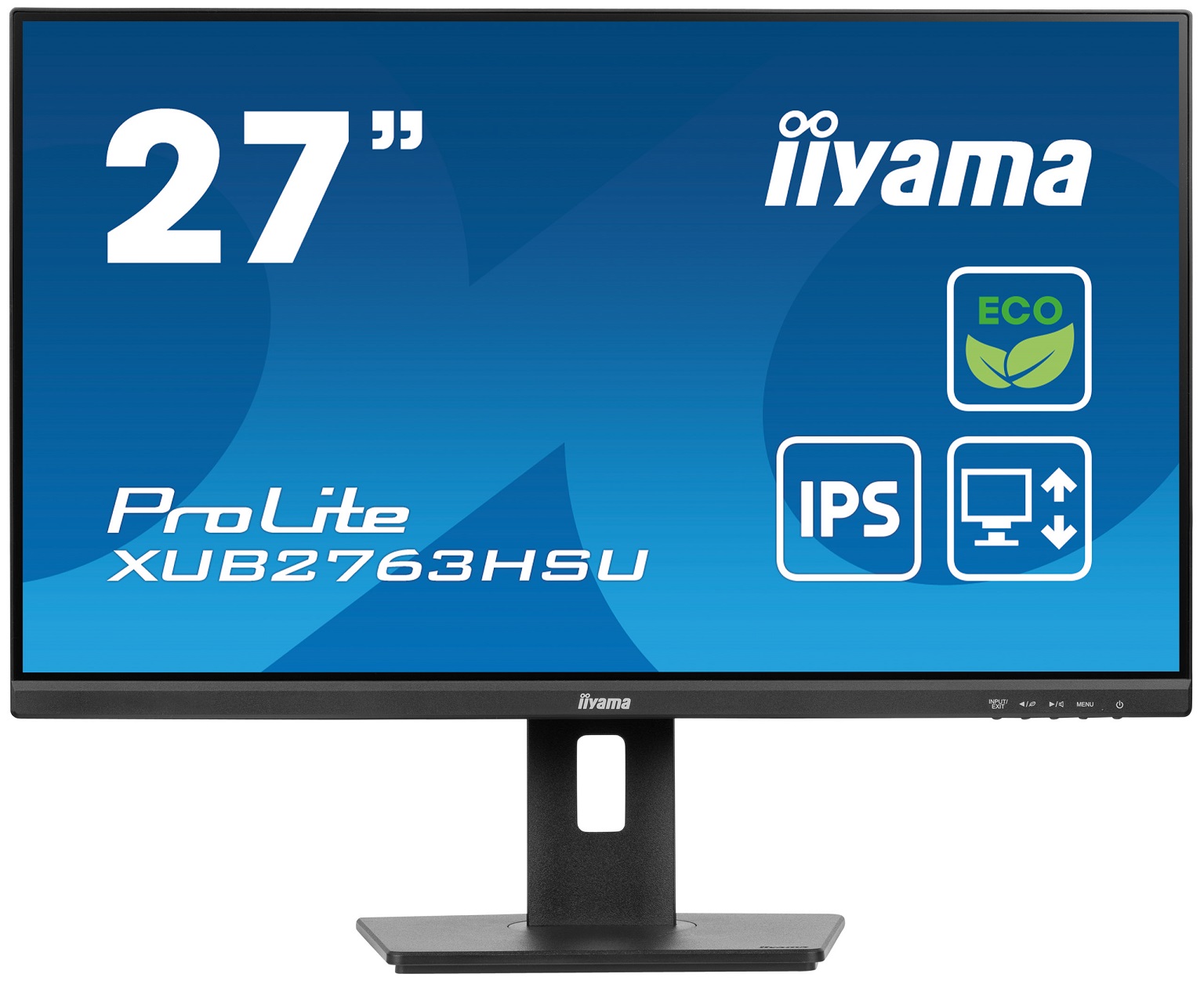 iiyama ProLite/XUB2763HSU-B1/27"/IPS/FHD/100Hz/3ms/Black/3R