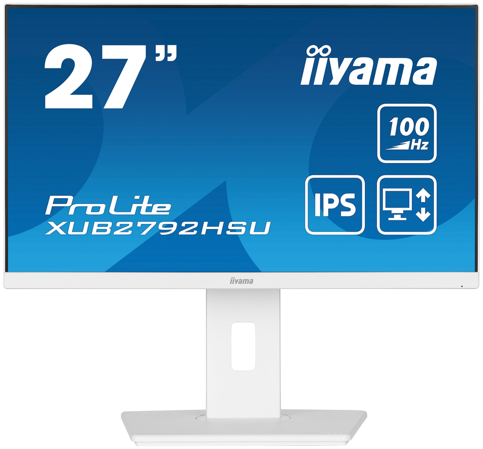iiyama ProLite/XUB2792HSU-W6/27"/IPS/FHD/100Hz/0,4ms/White/3R